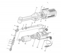 Proxxon 28494 12/E Long Neck Angle Drill Spare Parts